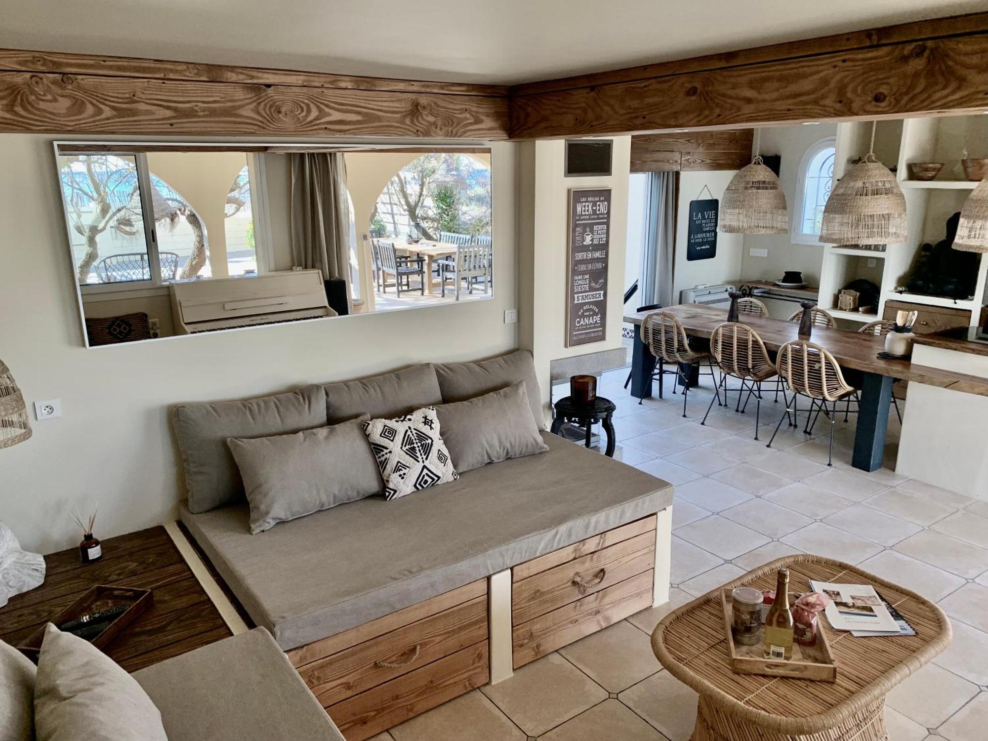 Mas Andalou Fabuleuse Premiere Ligne De Mer, Plage Privative Frontignan Exterior foto