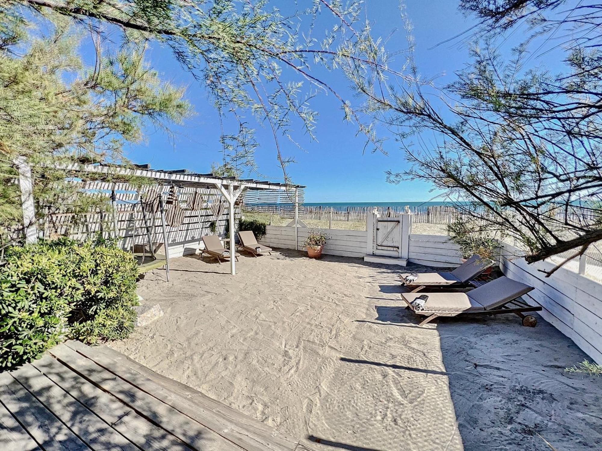 Mas Andalou Fabuleuse Premiere Ligne De Mer, Plage Privative Frontignan Exterior foto